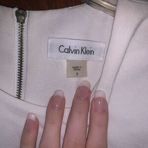 Calvin Klein White Dress